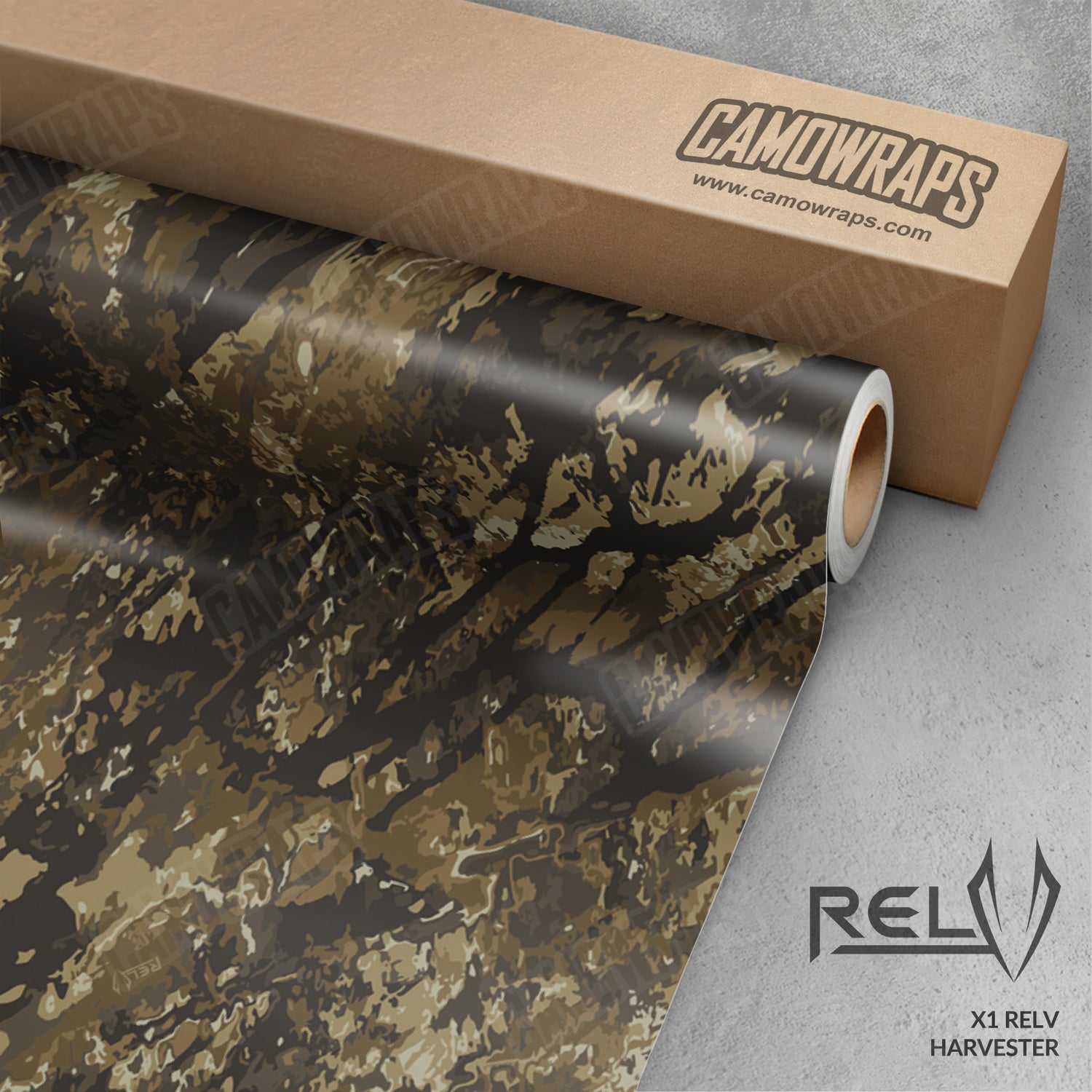 X1 RELV Harvester Camo Vinyl Wrap