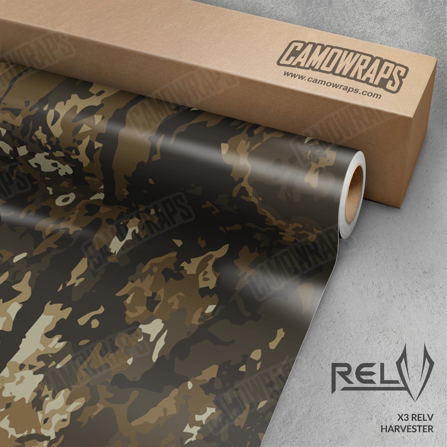 X3 RELV Harvester Camo Vinyl Wrap