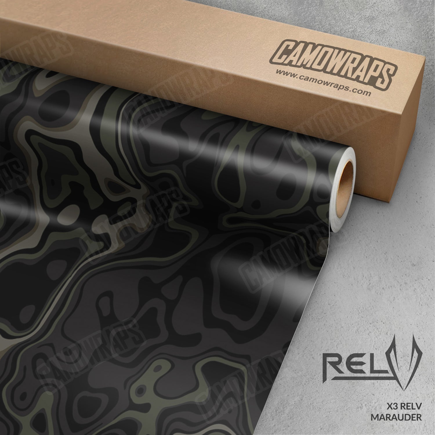 X3 RELV Marauder Camo Vinyl Wrap