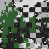 Shotgun Broken Plaid Green Tiger Camo Gun Skin Vinyl Wrap