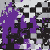 Shotgun Broken Plaid Purple Tiger Camo Gun Skin Vinyl Wrap