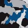 Shotgun Erratic Blue Tiger Camo Gun Skin Vinyl Wrap