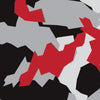 Shotgun Erratic Red Tiger Camo Gun Skin Vinyl Wrap