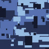 Shotgun Digital Blue Urban Night Camo Gun Skin Vinyl Wrap