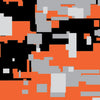 Shotgun Digital Orange Tiger Camo Gun Skin Vinyl Wrap