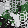 Shotgun Tire Splatter Green Tiger Camo Gun Skin Vinyl Wrap