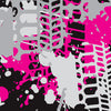 Shotgun Tire Splatter Magenta Tiger Camo Gun Skin Vinyl Wrap