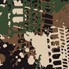 Shotgun Tire Splatter Woodland Camo Gun Skin Vinyl Wrap