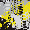 Shotgun Tire Splatter Yellow Tiger Camo Gun Skin Vinyl Wrap