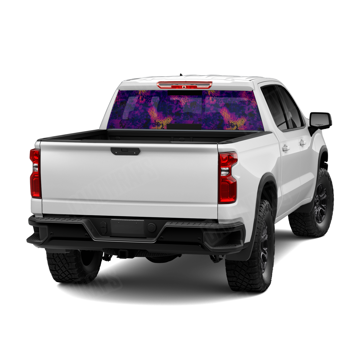 Kryptek infrared Camo Rear Window Graphic