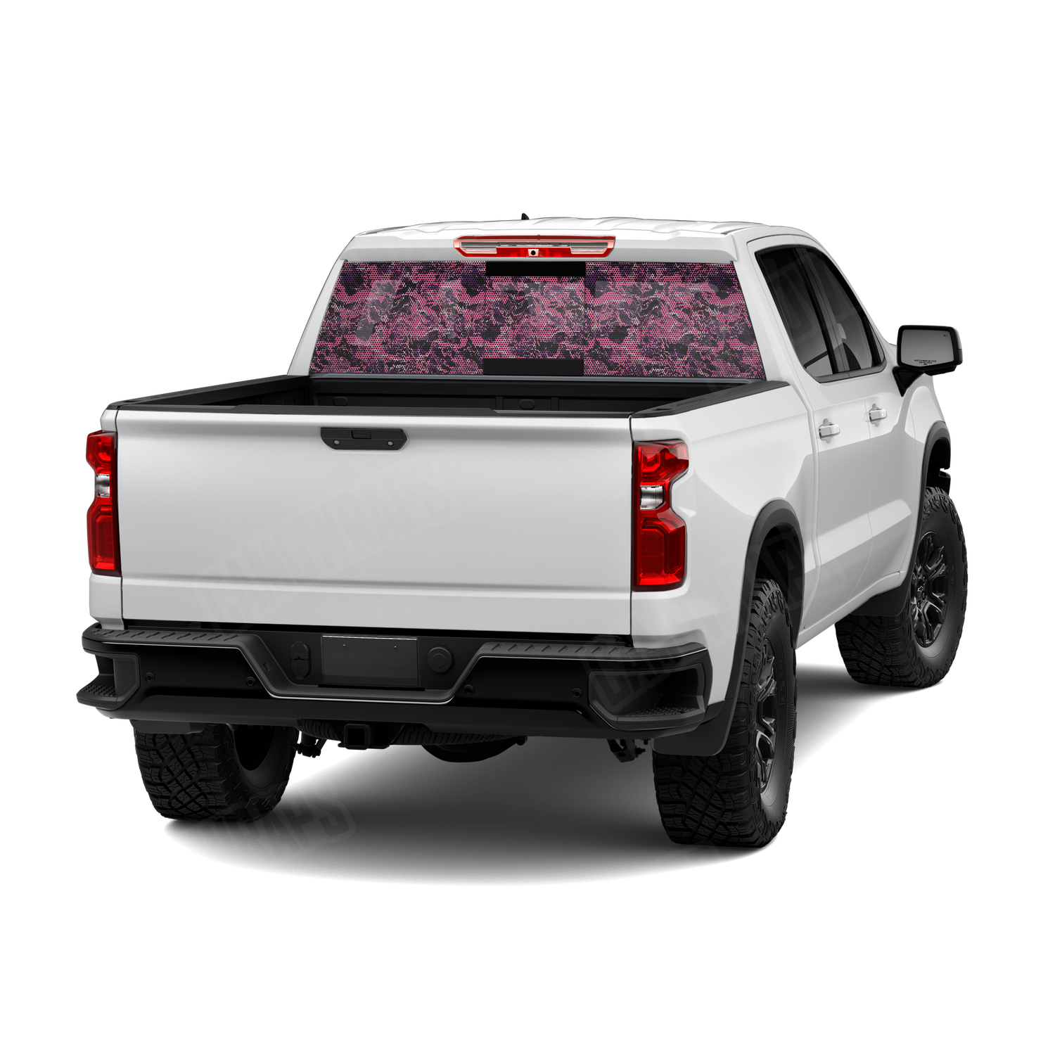 Muddy Girl Flat Camo Rear Window Graphic