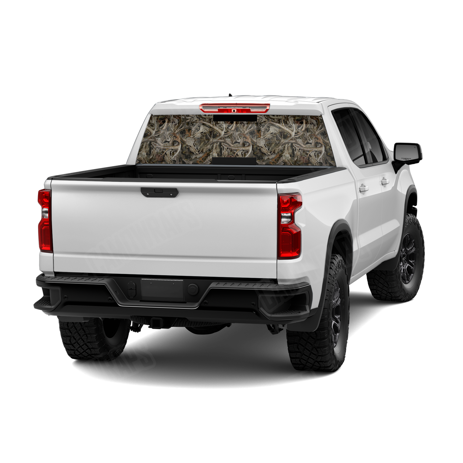 Next Bonz Camo Rear Window Graphic