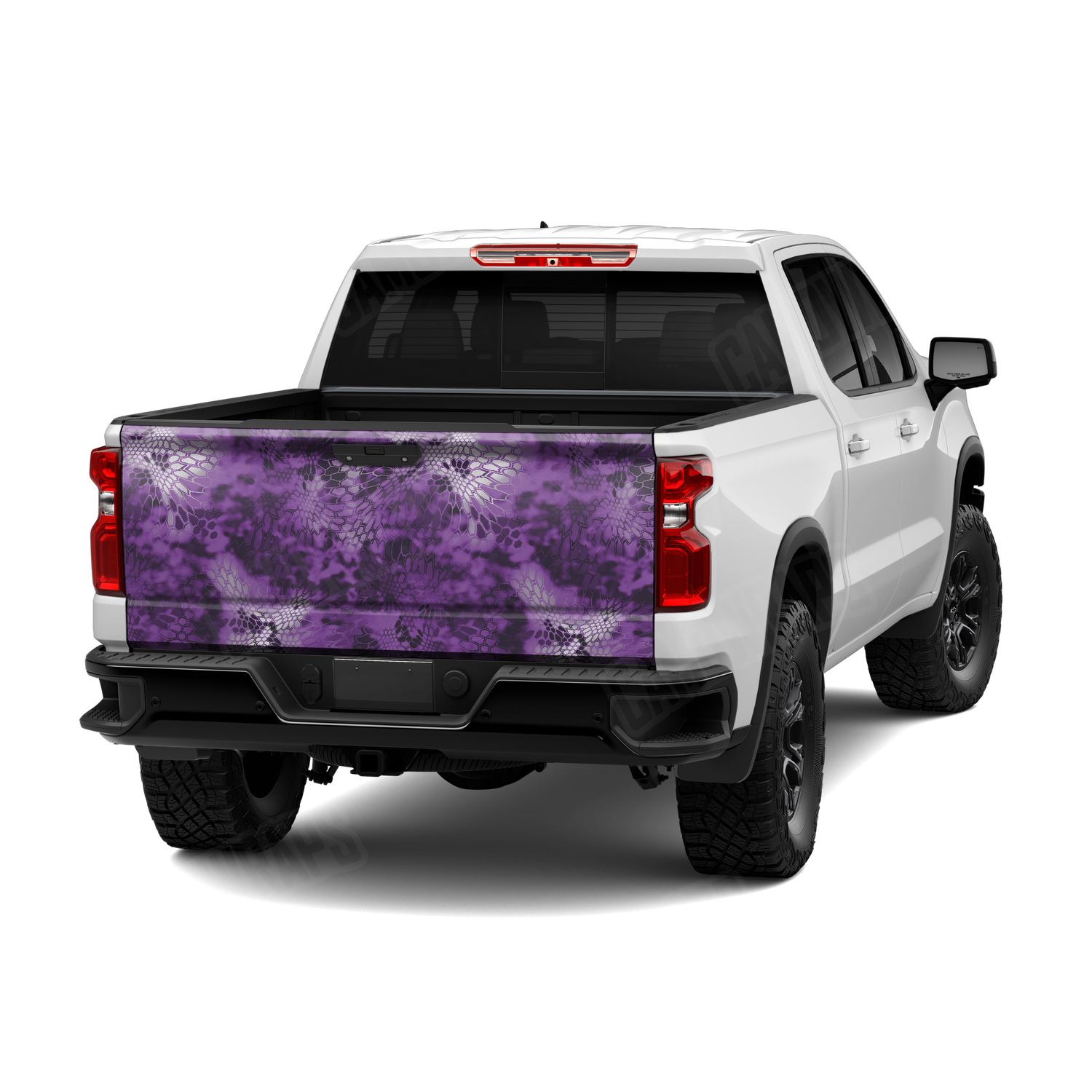 Kryptek Amethyst Camo Tailgate Vinyl Wrap