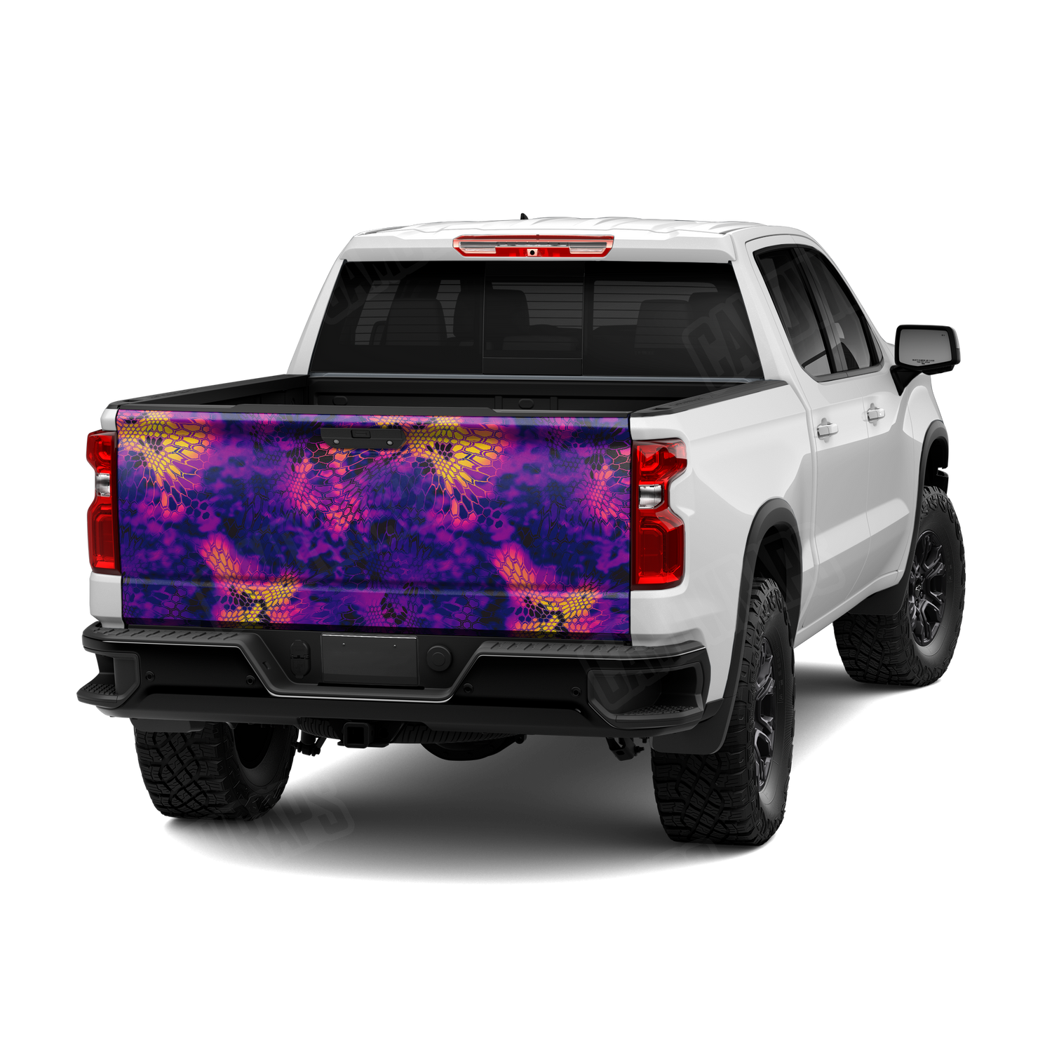 Kryptek Infrared Camo Tailgate Vinyl Wrap