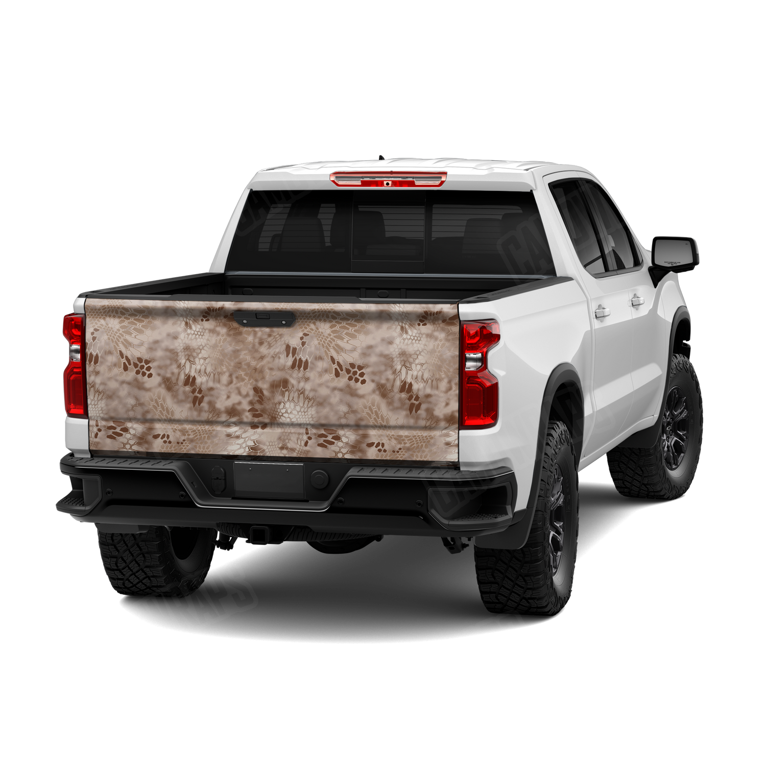 Kryptek Nomad Camo Tailgate Vinyl Wrap