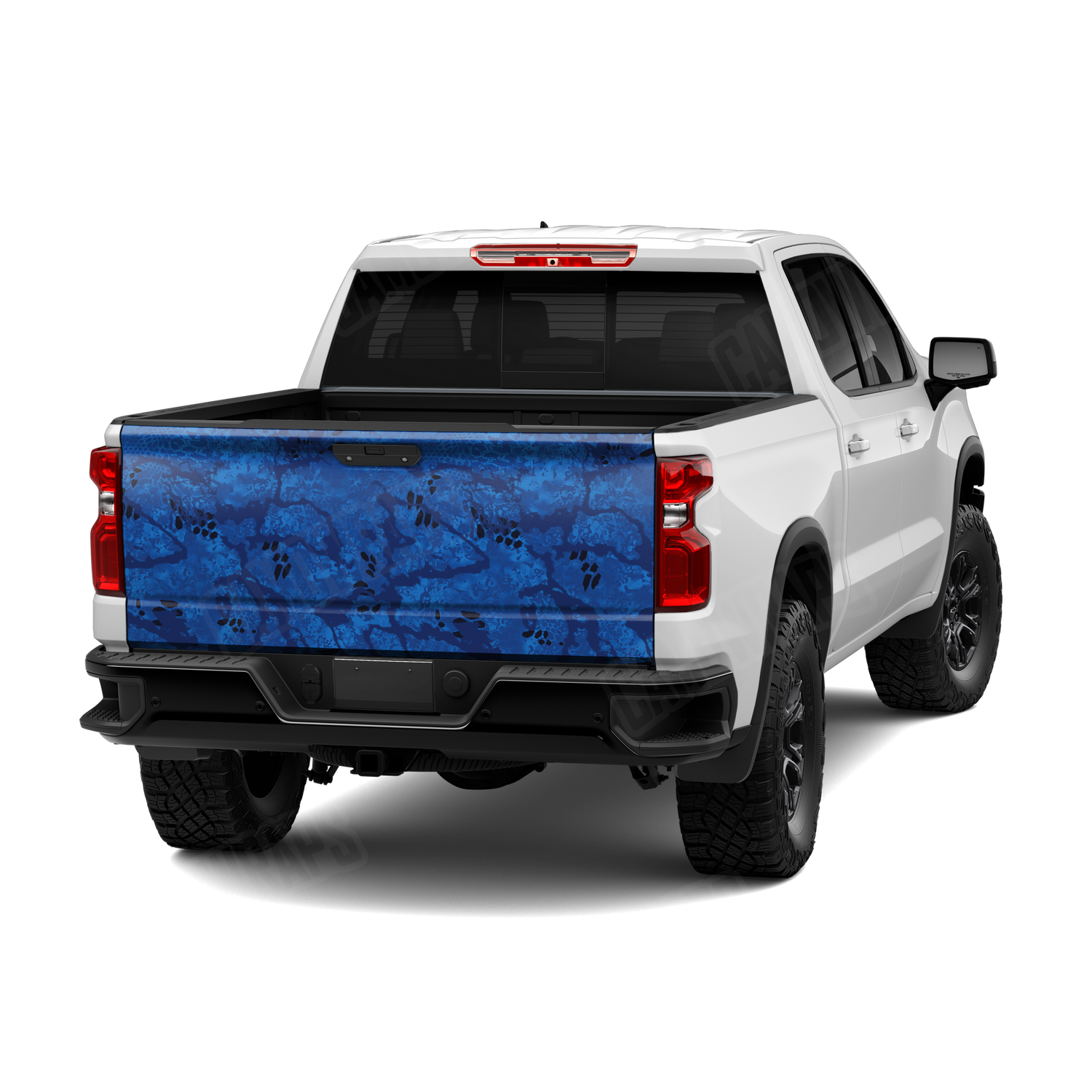 Kryptek Obskura Deep Camo Tailgate Vinyl Wrap