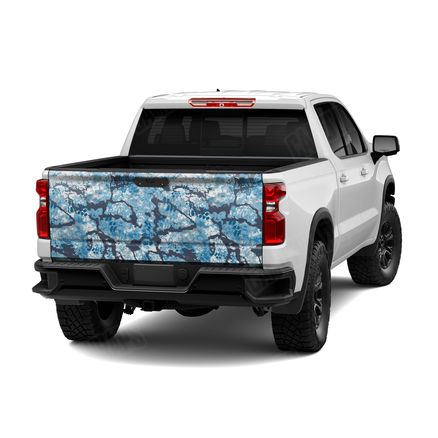 Kryptek Obskura Litus Camo Tailgate Vinyl Wrap