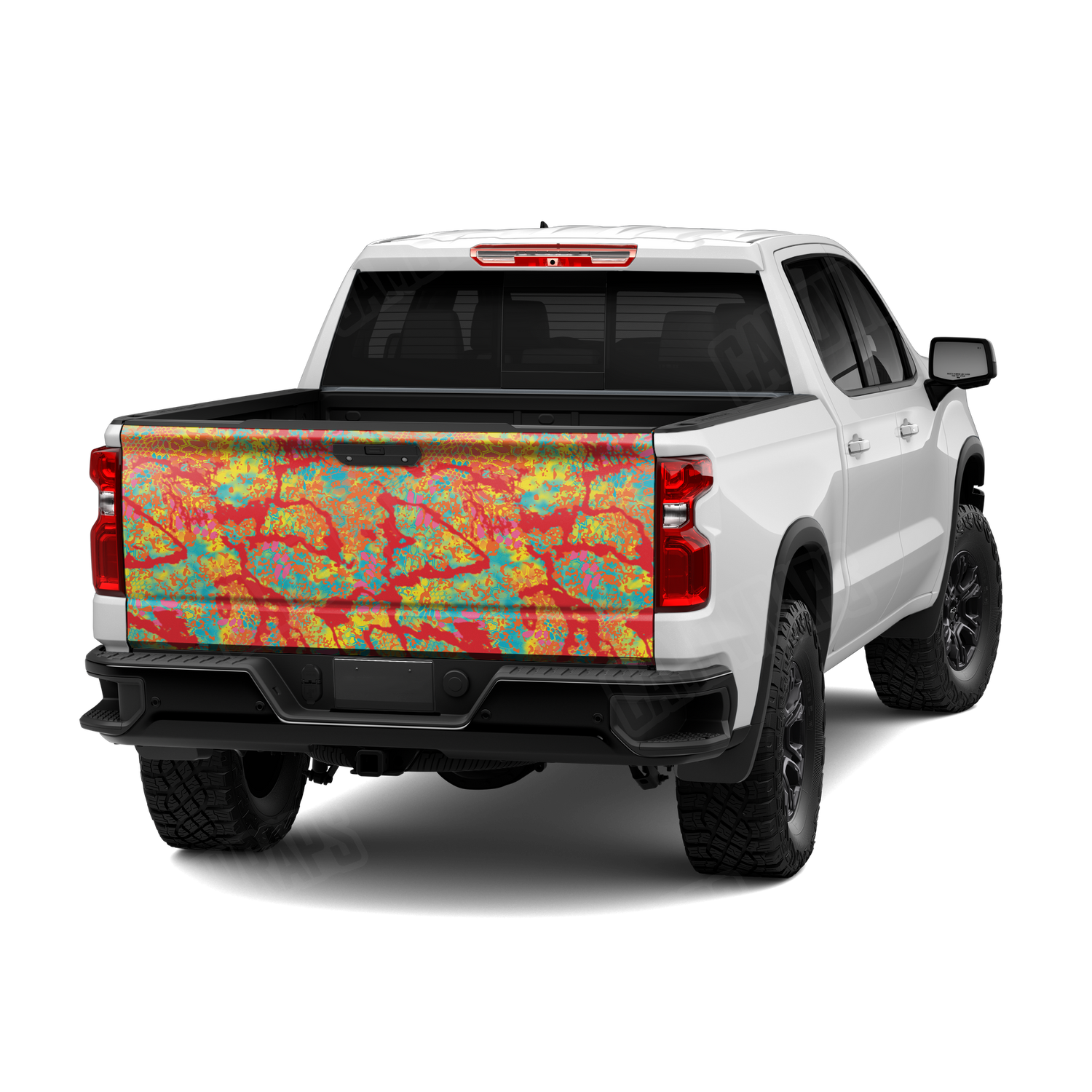 Kryptek Obskura Loki Camo Tailgate Vinyl Wrap