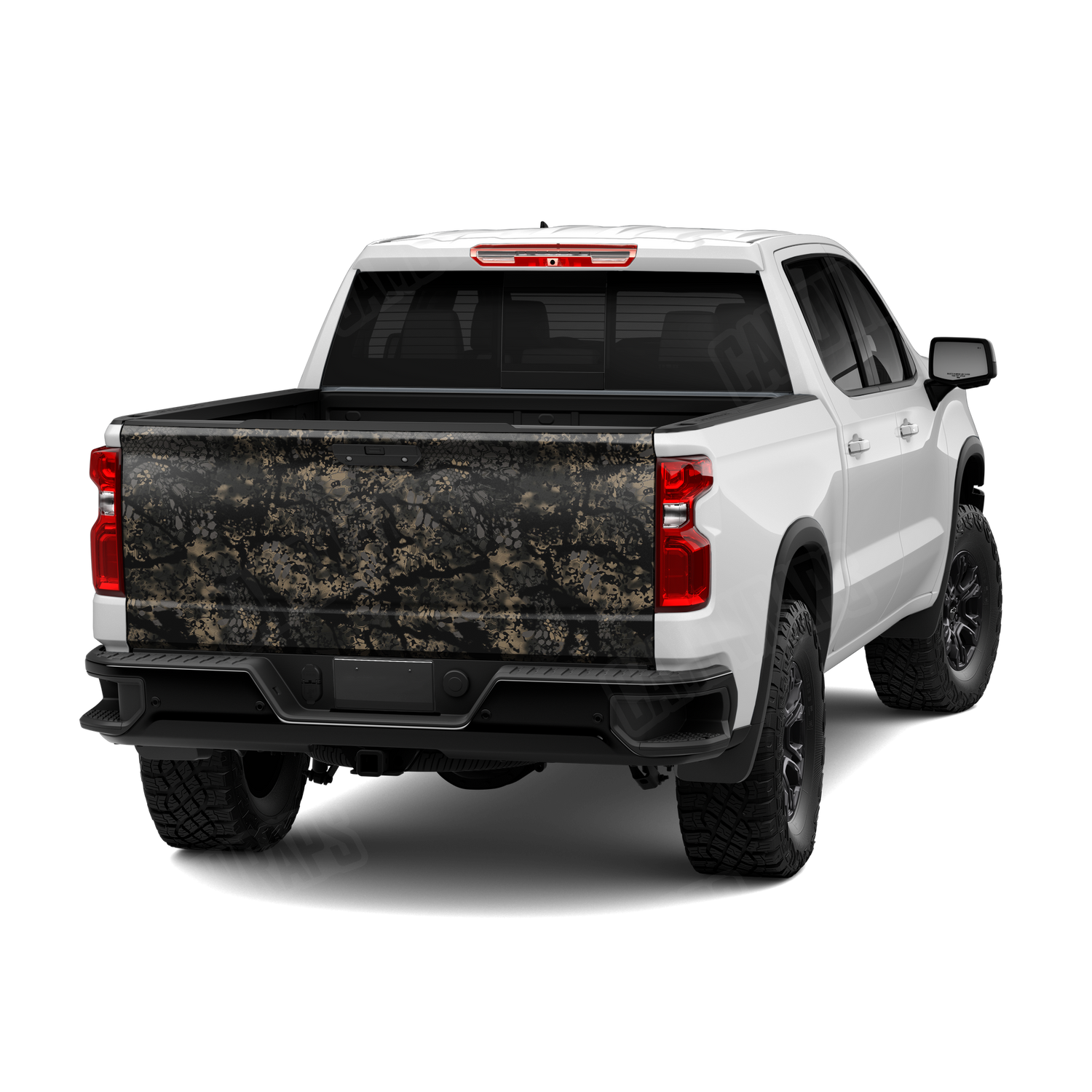 Kryptek Obskura Nox Camo Tailgate Vinyl Wrap