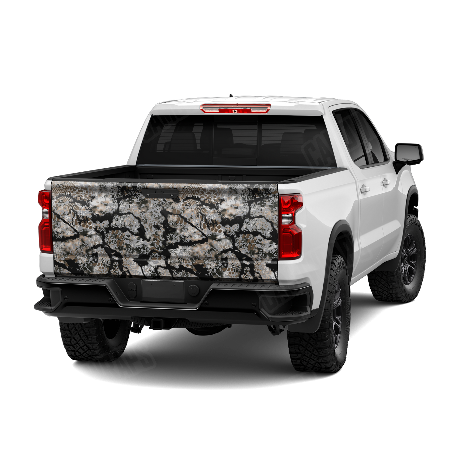 Kryptek Obskura Skyfall Camo Tailgate Vinyl Wrap