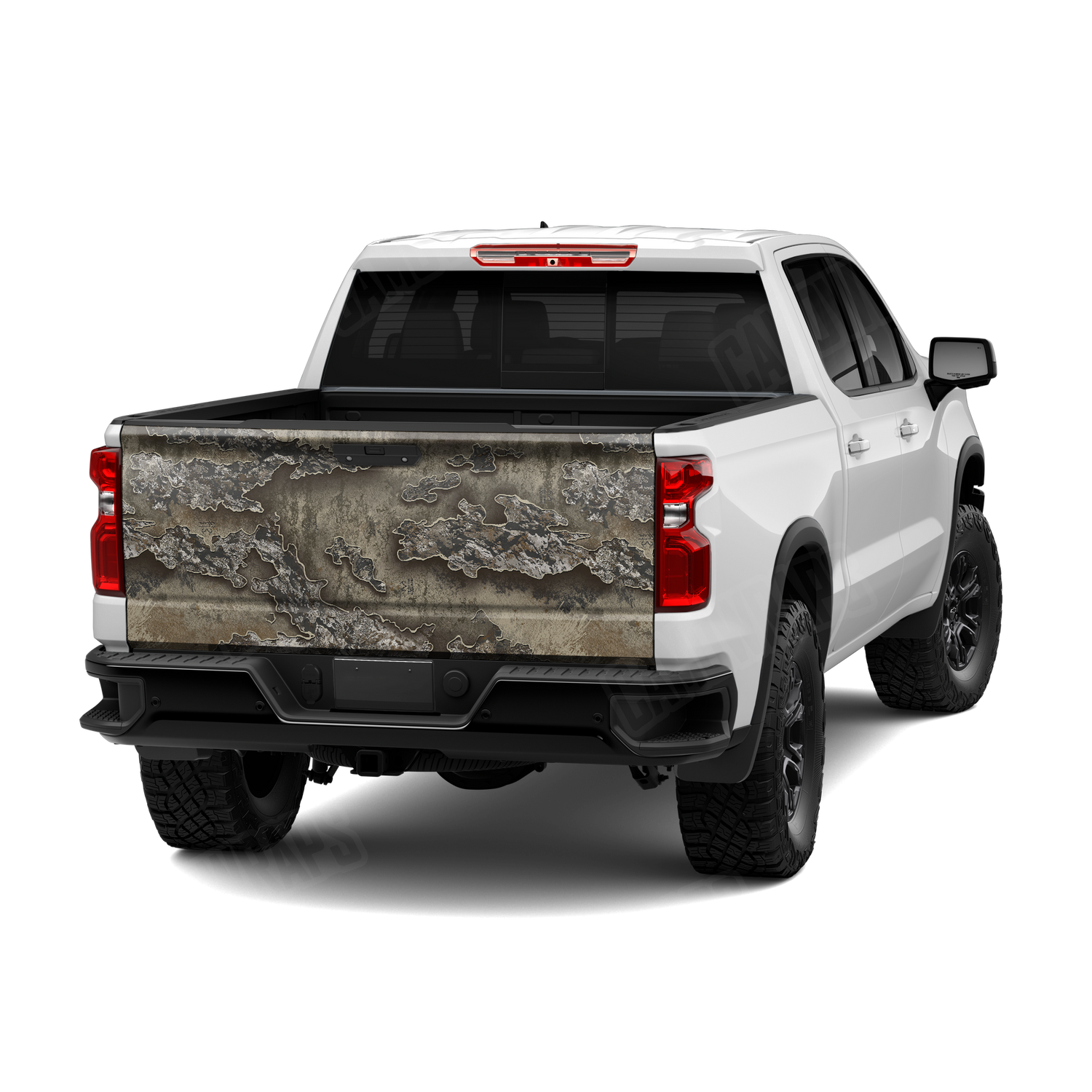 Large Realtree Excape Camo Tailgate Vinyl Wrap