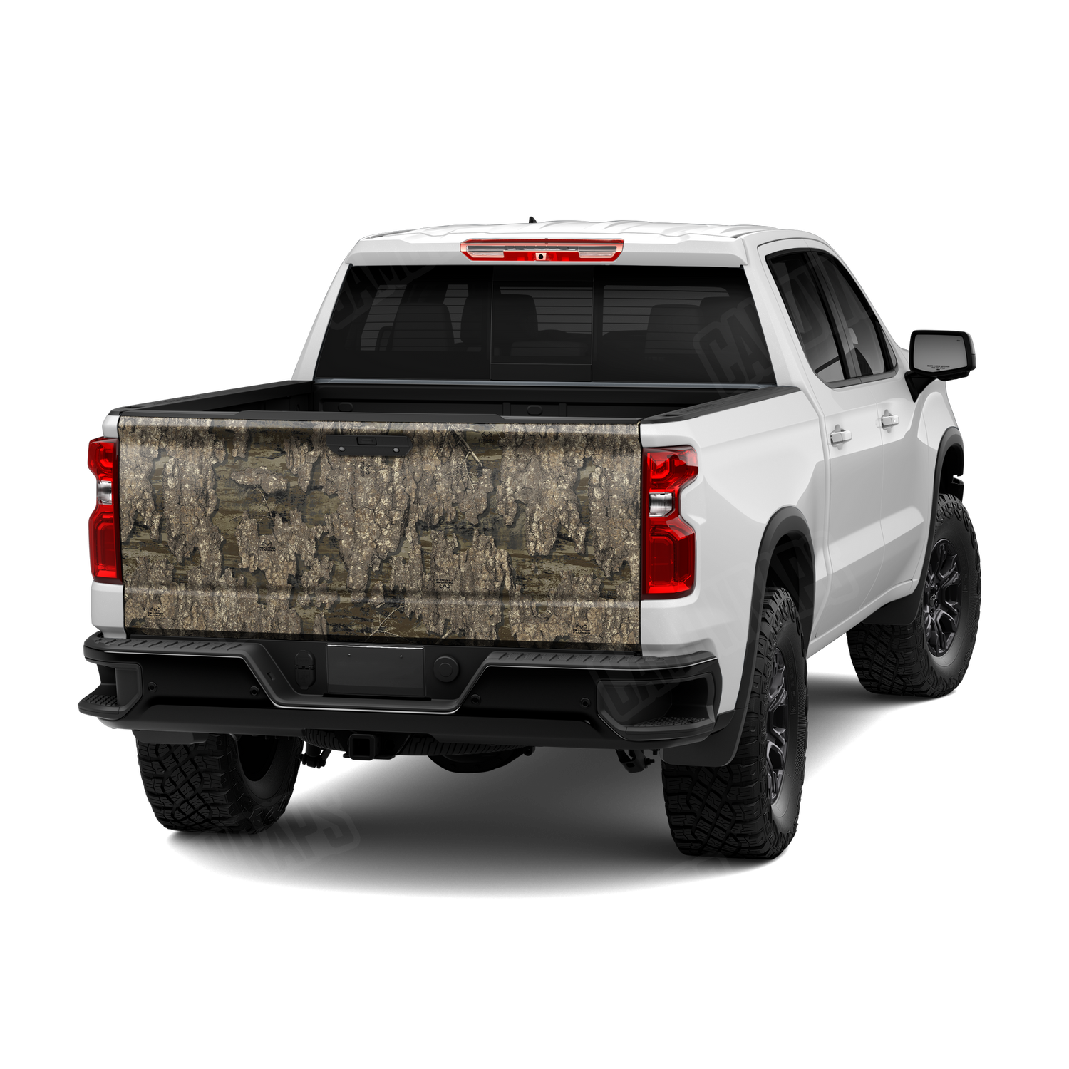 Large Realtree Timber Camo Tailgate Vinyl Wrap