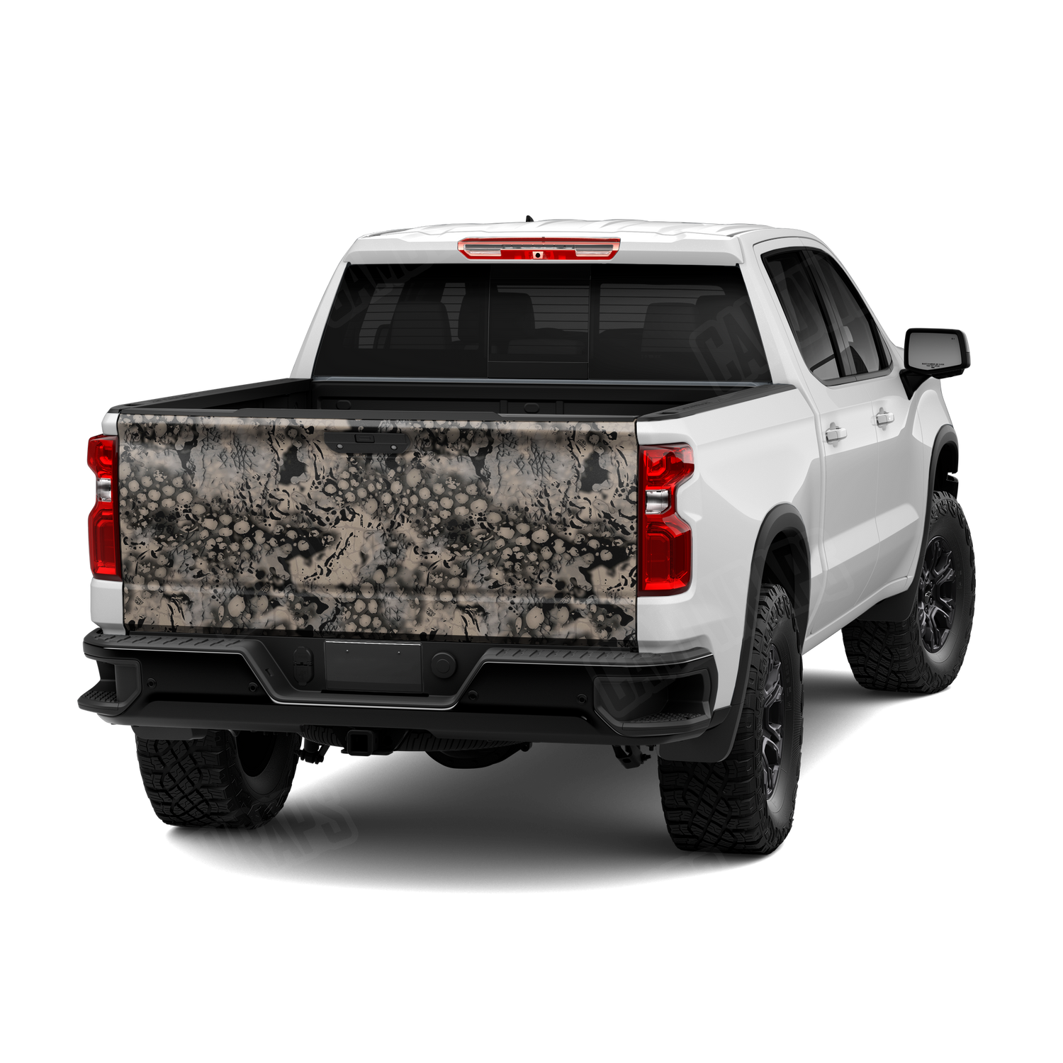 Pulse Apocalyptic Camo Tailgate Vinyl Wrap