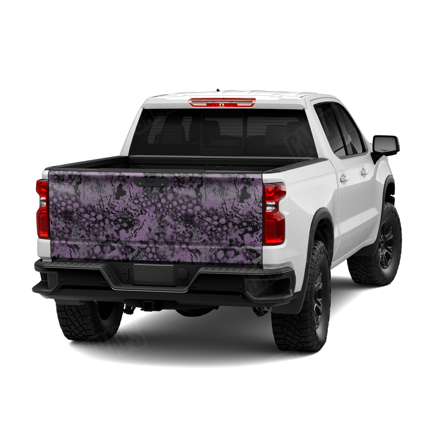 Pulse Galaxy Camo Tailgate Vinyl Wrap