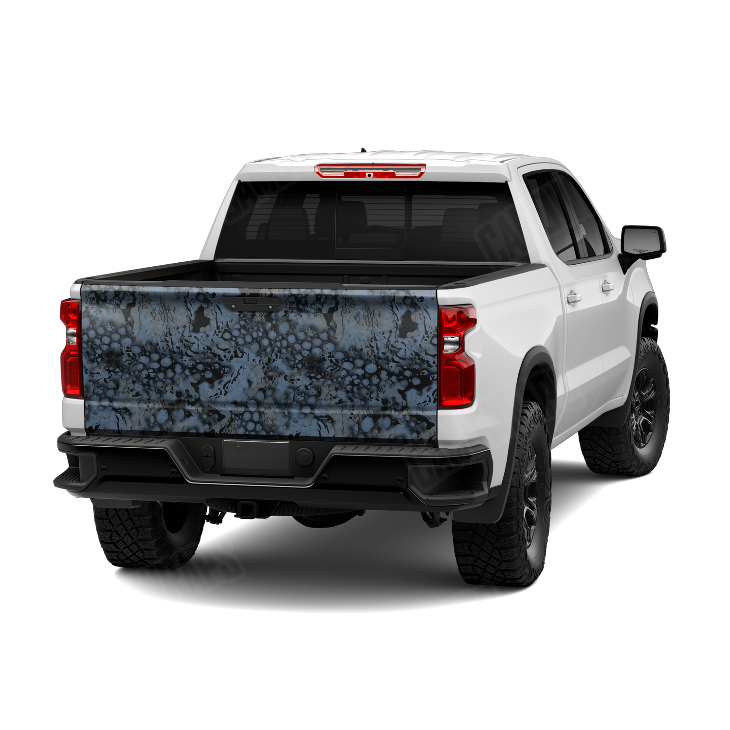 Pulse Riptide Camo Tailgate Vinyl Wrap