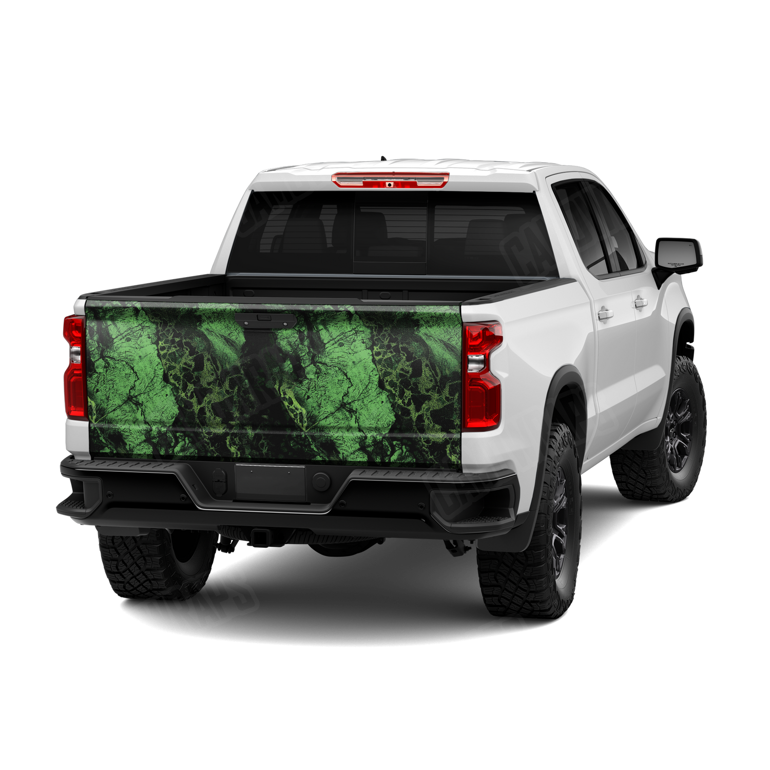 Realtree WAV3 Monster Camo Tailgate Vinyl Wrap