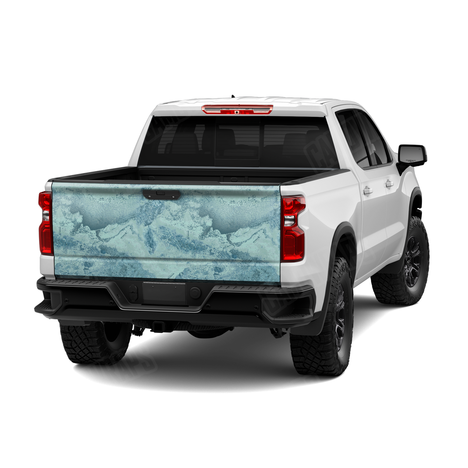 Realtree XTREME Caribbean Camo Tailgate Vinyl Wrap