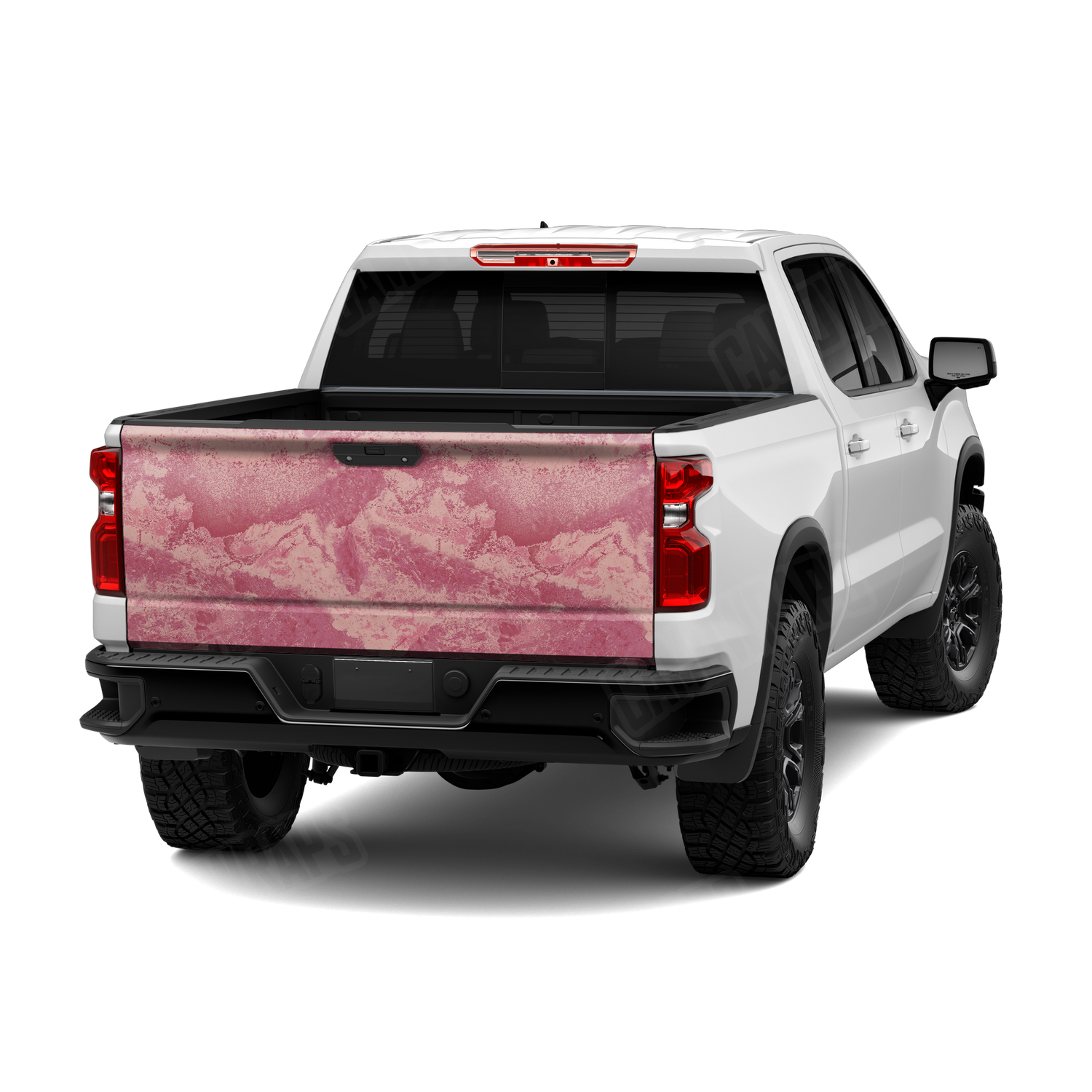 Realtree XTREME Coral Camo Tailgate Vinyl Wrap