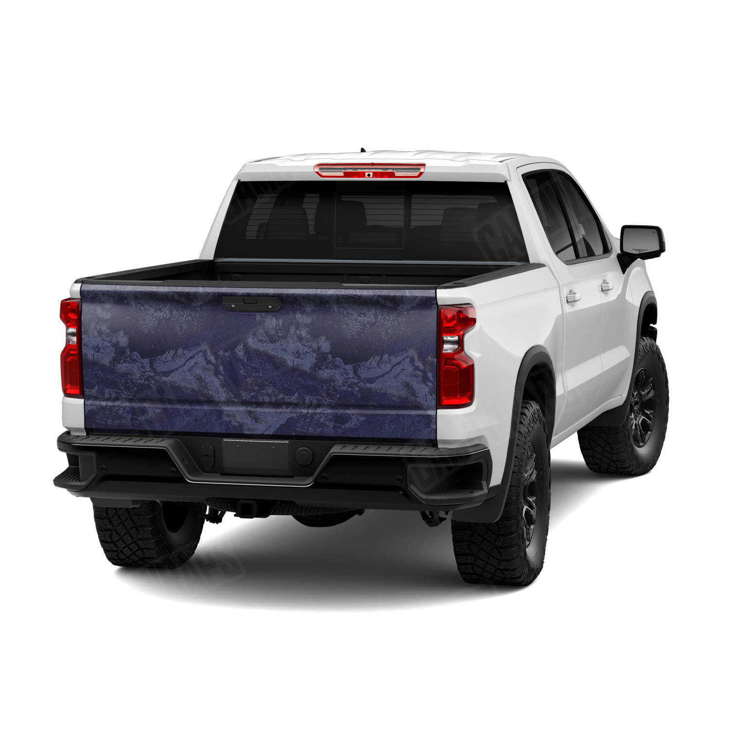 Realtree XTREME Deep Sea Camo Tailgate Vinyl Wrap