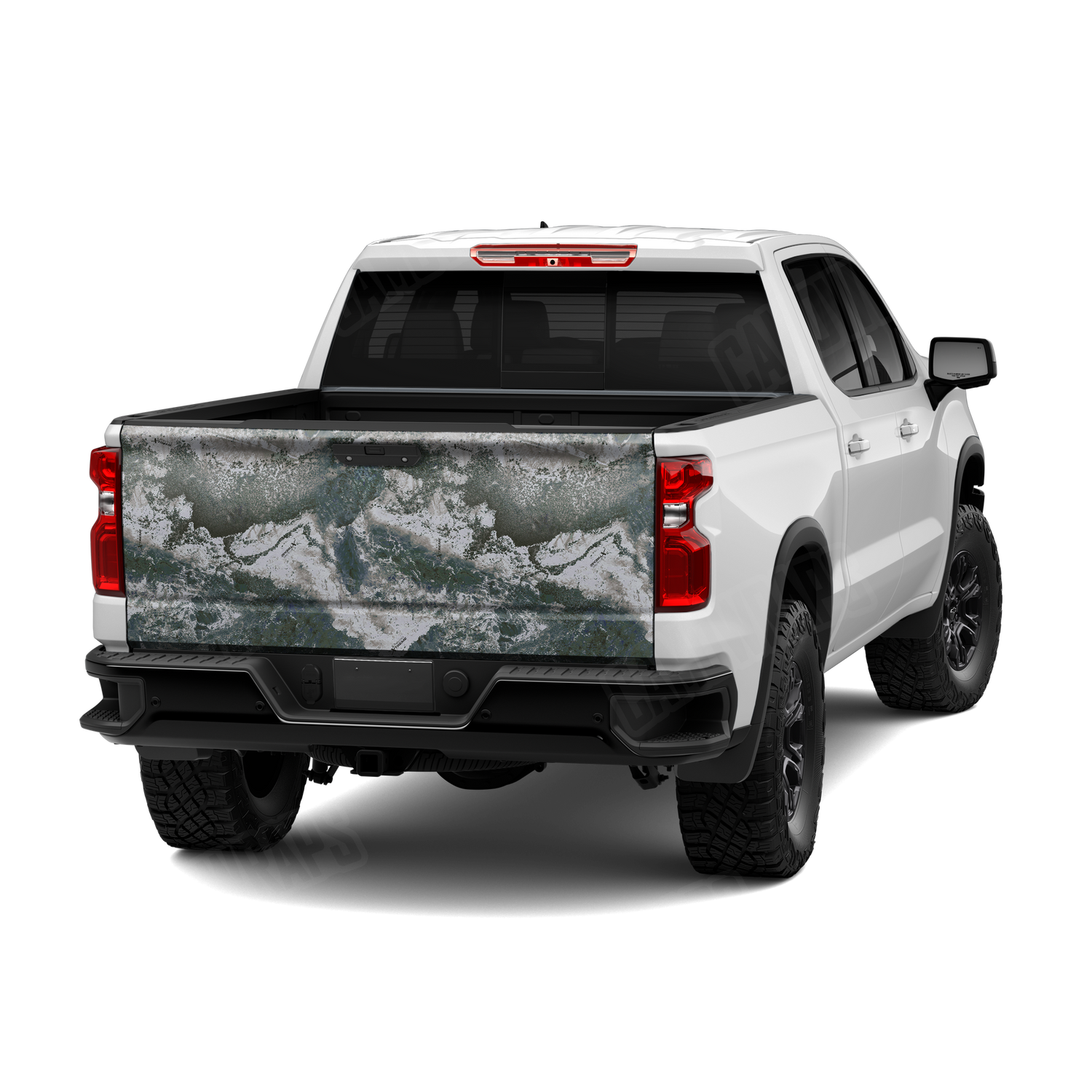 Realtree XTREME Greenland Camo Tailgate Vinyl Wrap