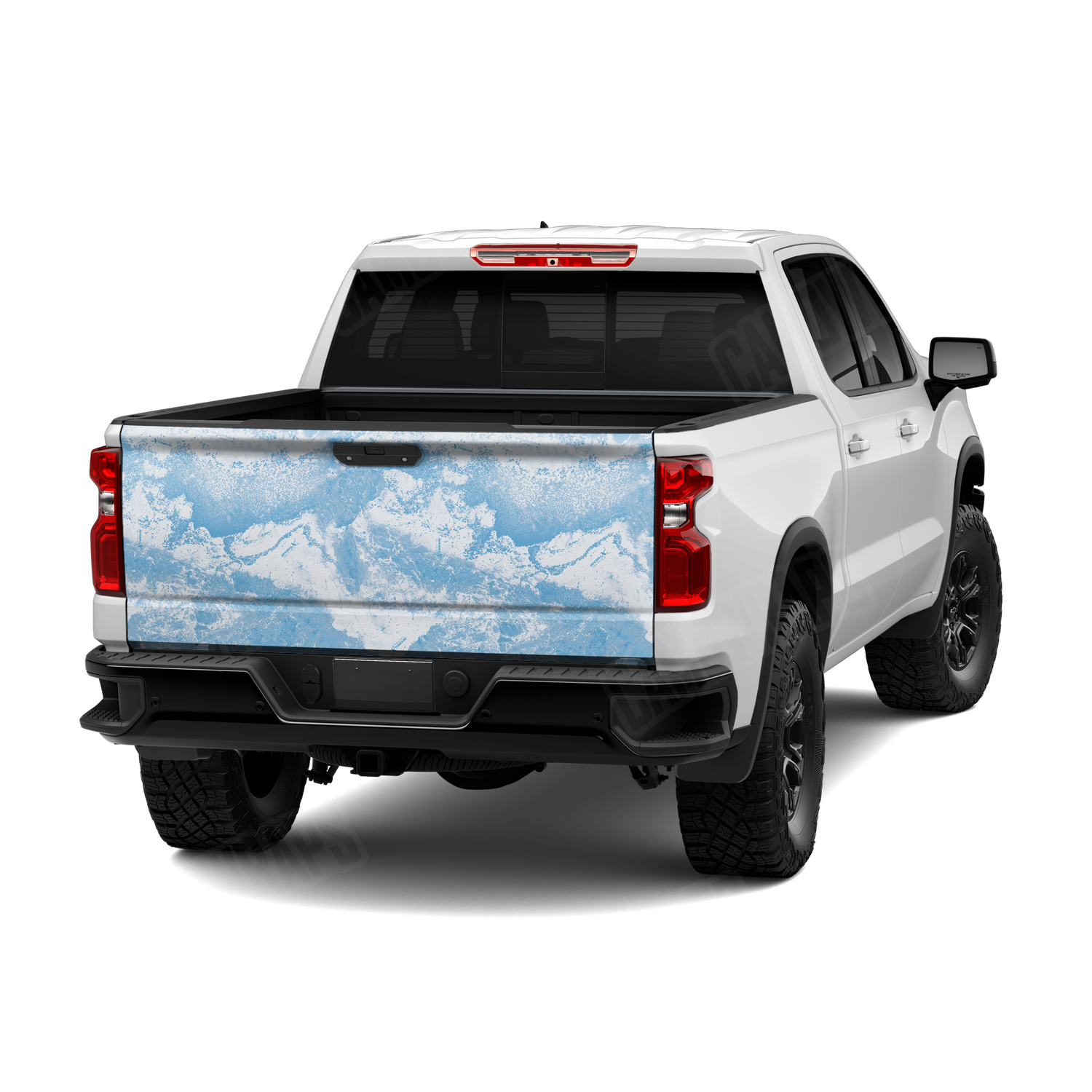 Realtree XTREME Ice Camo Tailgate Vinyl Wrap