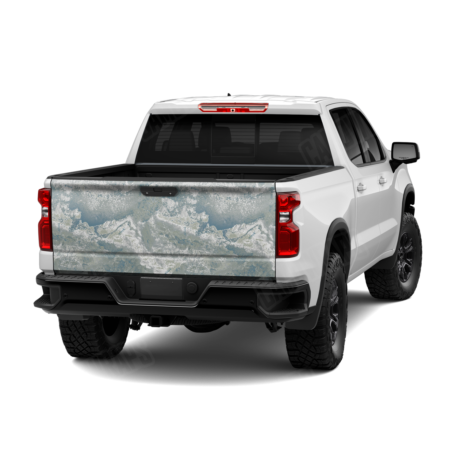 Realtree XTREME Low Tide Camo Tailgate Vinyl Wrap