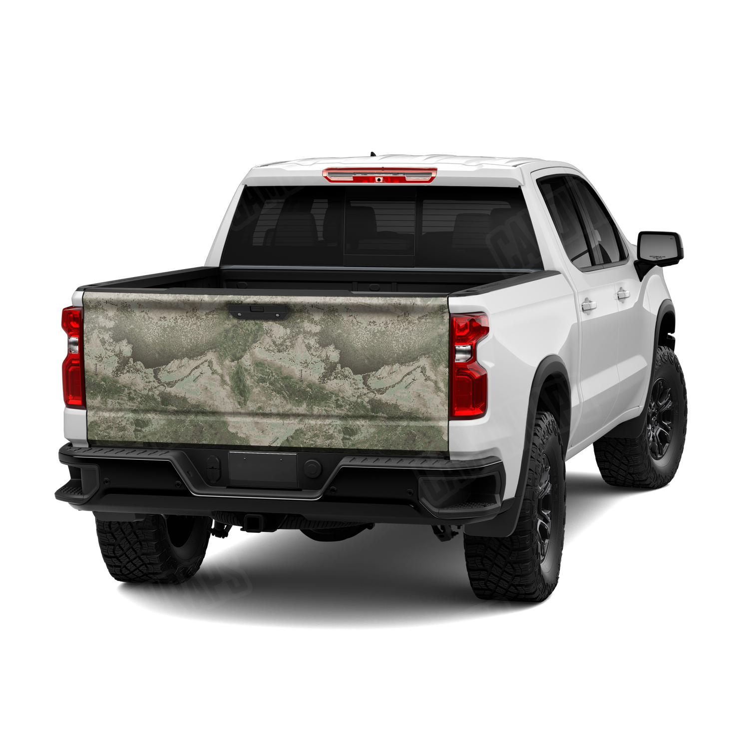 Realtree XTREME Marsh Camo Tailgate Vinyl Wrap