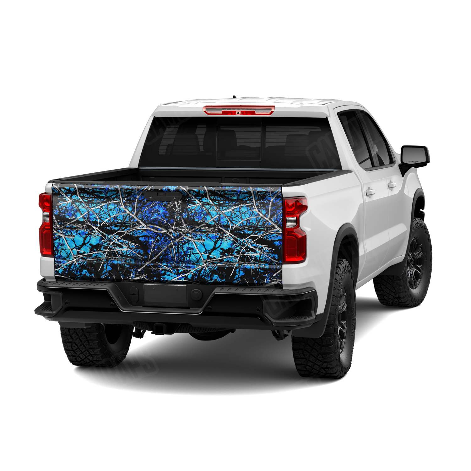 Sirphis Undertow Camo Tailgate Vinyl Wrap