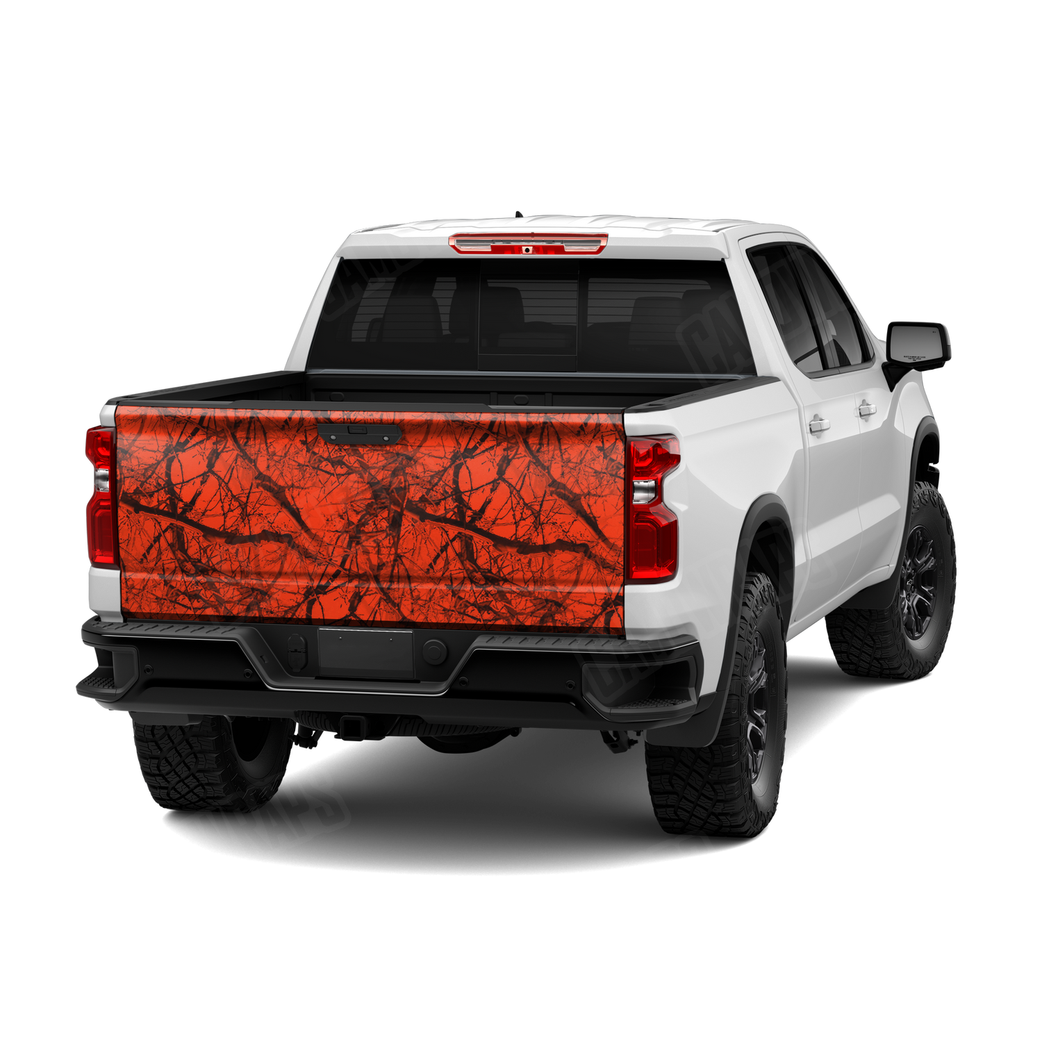 Substrate Safety Stalker Camo Tailgate Vinyl Wrap