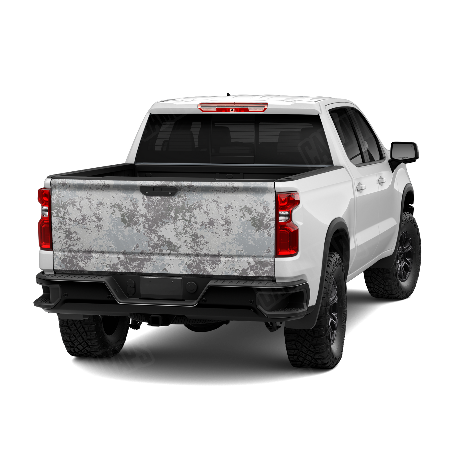 Veil Ops Polar Camo Tailgate Vinyl Wrap