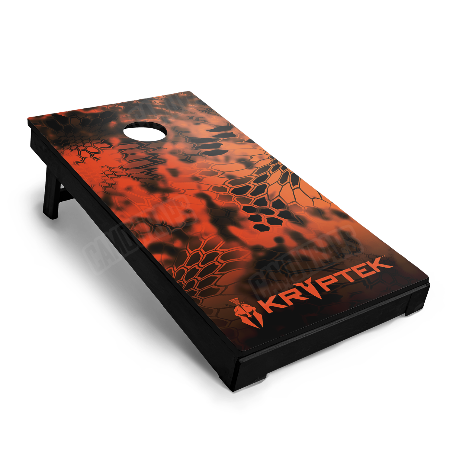 Kryptek Inferno Cornhole Vinyl Wrap