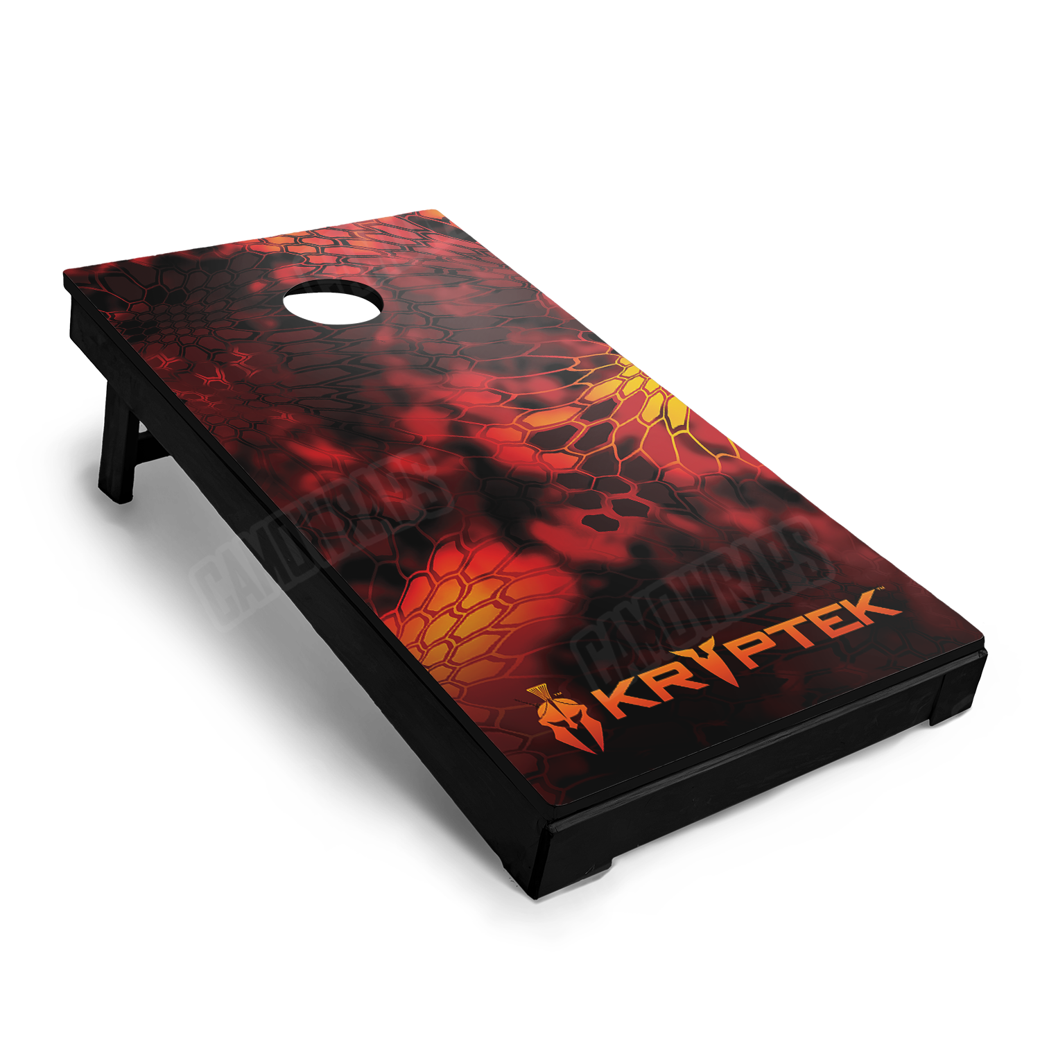 Kryptek Lava Cornhole Vinyl Wrap