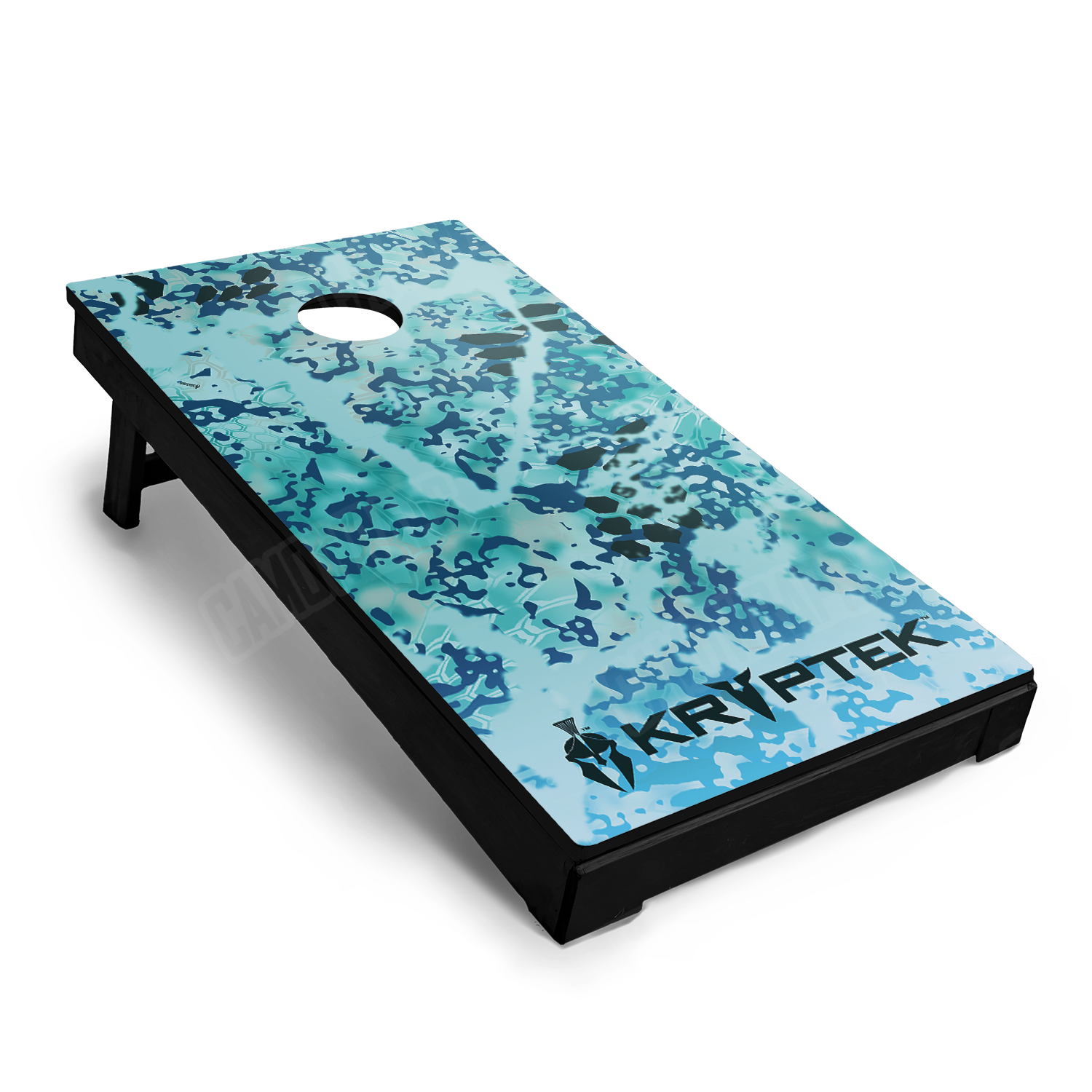 Kryptek Obskura Glacier Cornhole Vinyl Wrap