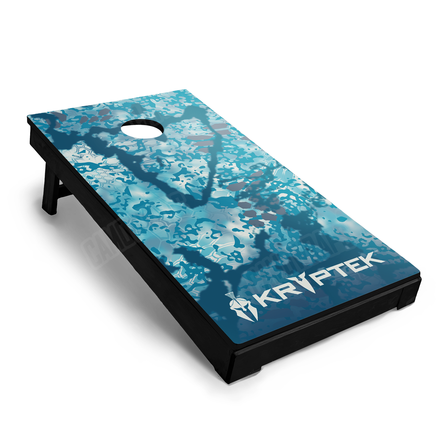 Kryptek Obskura Shallows Cornhole Vinyl Wrap