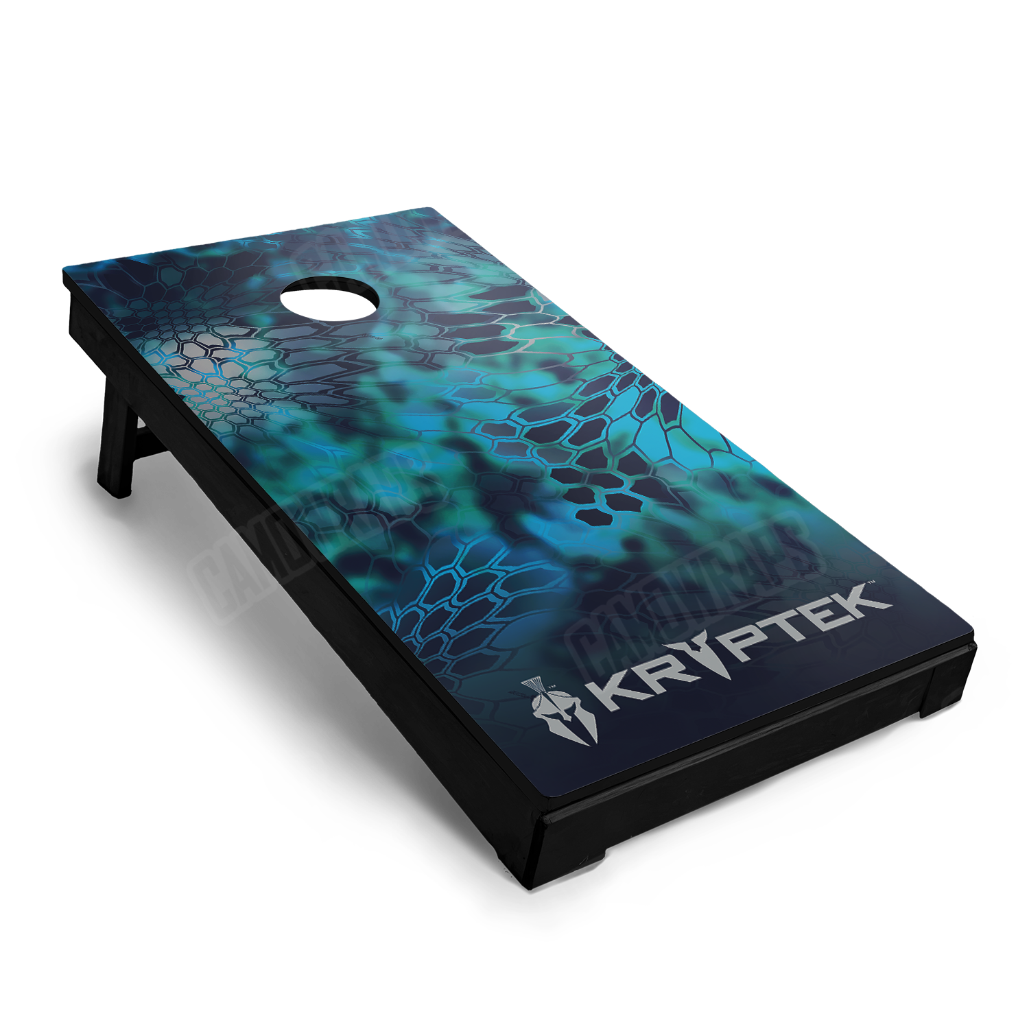 Kryptek Pontus Cornhole Vinyl Wrap