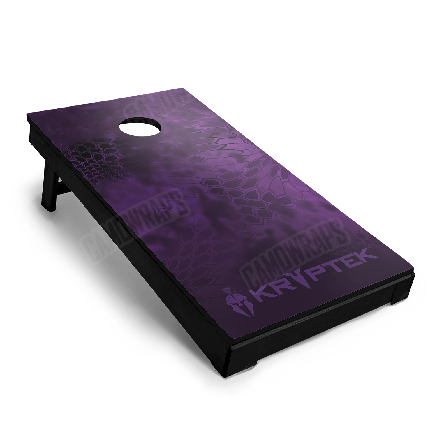 Kryptek Purple Cornhole Vinyl Wrap