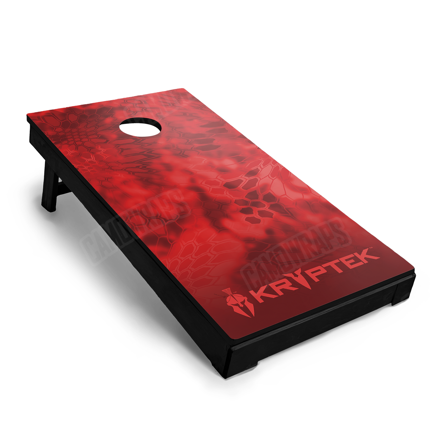 Kryptek Red Cornhole Vinyl Wrap