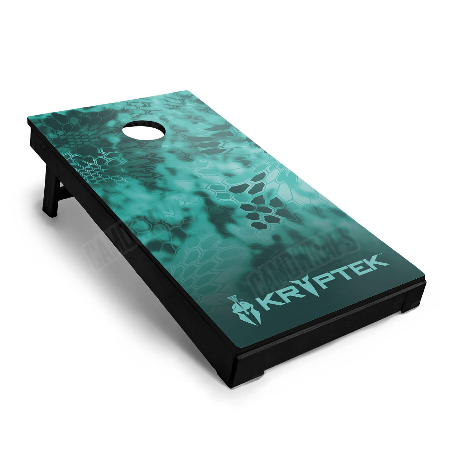 Kryptek Tiffany Blue Cornhole Vinyl Wrap