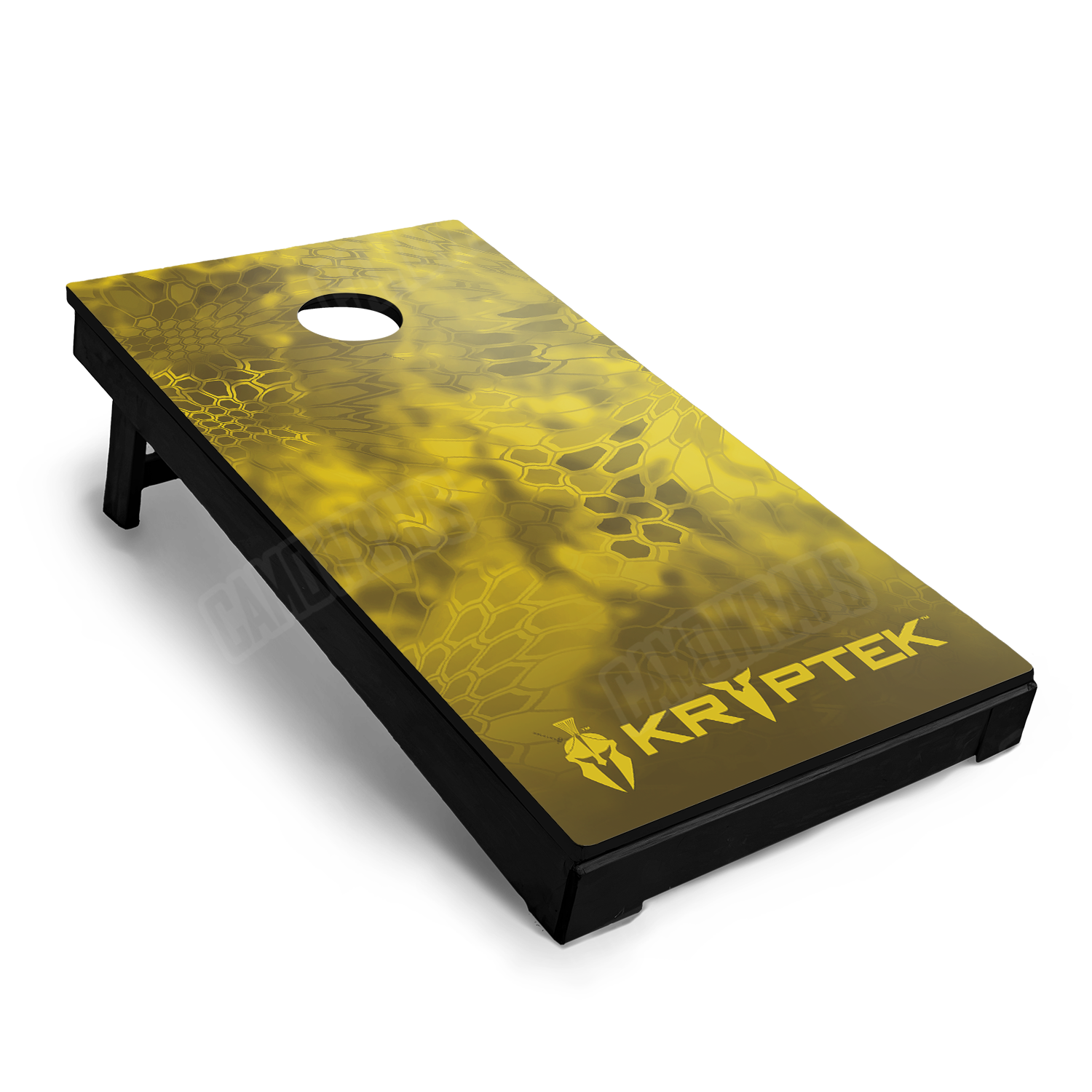 Kryptek Yellow Cornhole Vinyl Wrap