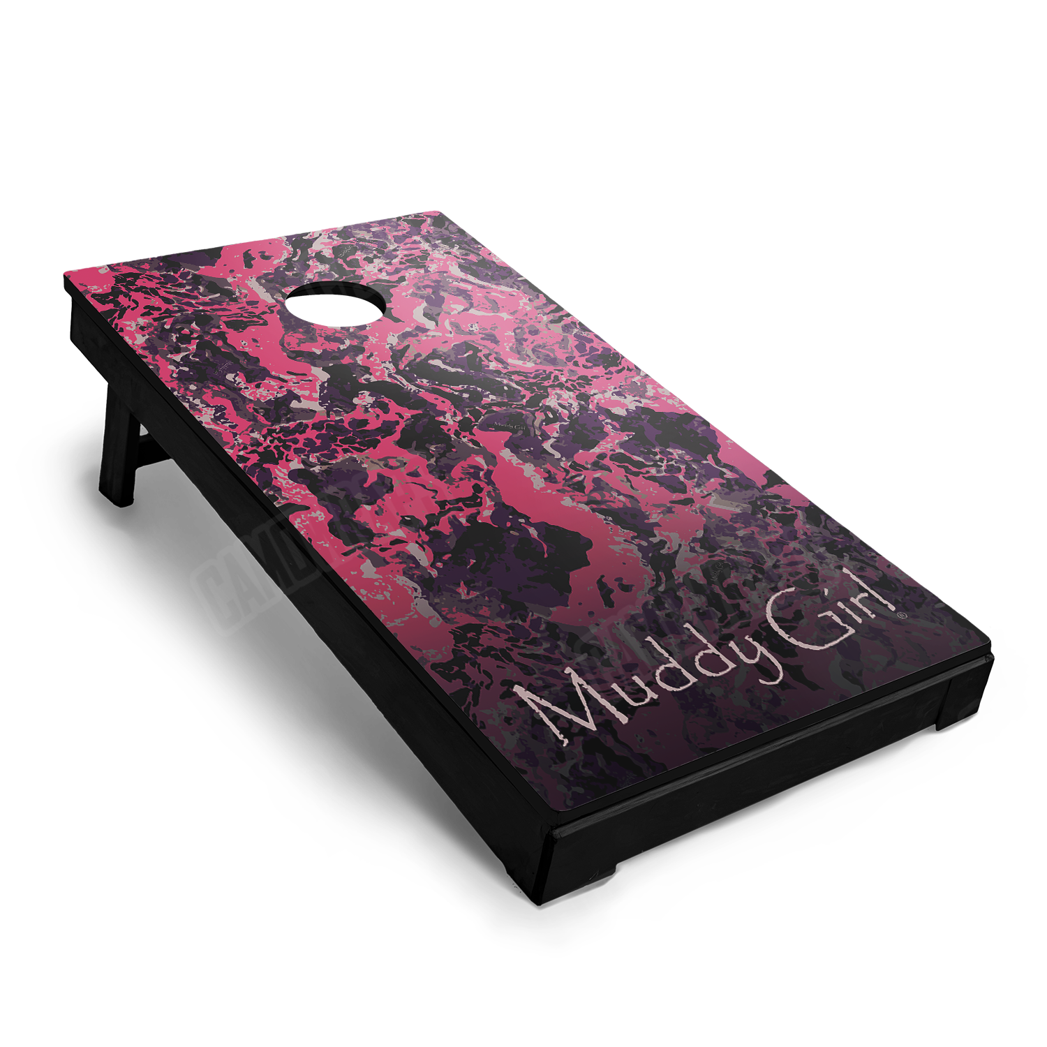 Muddy Girl Flat Cornhole Vinyl Wrap